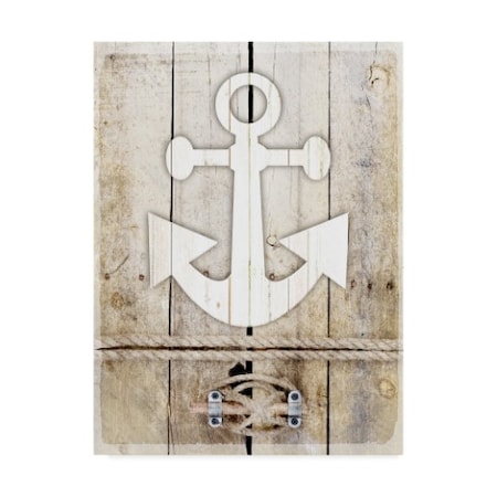 Lightboxjournal 'Country White Anchor' Canvas Art,24x32